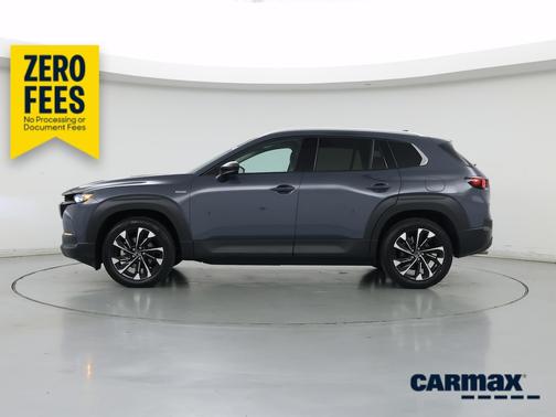 Blue 2025 Mazda CX-50 Hybrid Premium Plus