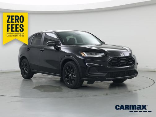 Black 2024 Honda HR-V Sport