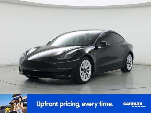 Black 2021 Tesla Model 3 Long Range