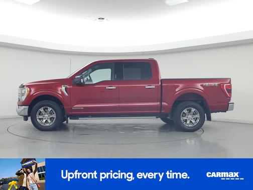 Red 2021 Ford F-150 XLT