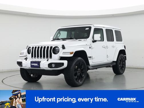 White 2021 Jeep Wrangler Unlimited Sahara High Altitude