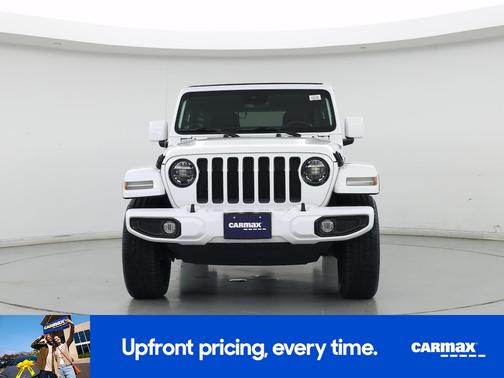 White 2021 Jeep Wrangler Unlimited Sahara High Altitude