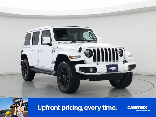 White 2021 Jeep Wrangler Unlimited Sahara High Altitude