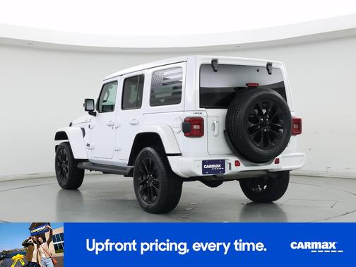White 2021 Jeep Wrangler Unlimited Sahara High Altitude