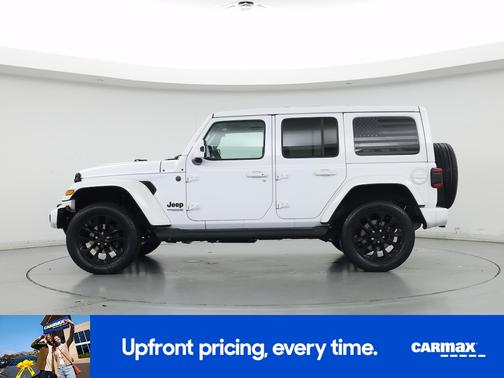White 2021 Jeep Wrangler Unlimited Sahara High Altitude