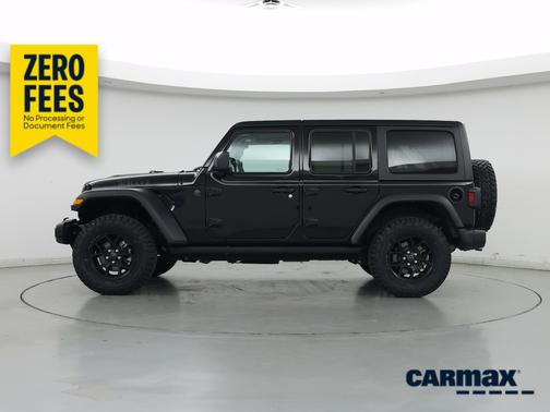 Black 2025 Jeep Wrangler Willy's