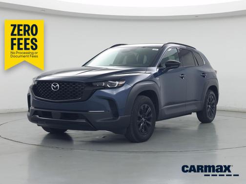 Blue 2025 Mazda CX-50 Hybrid Premium