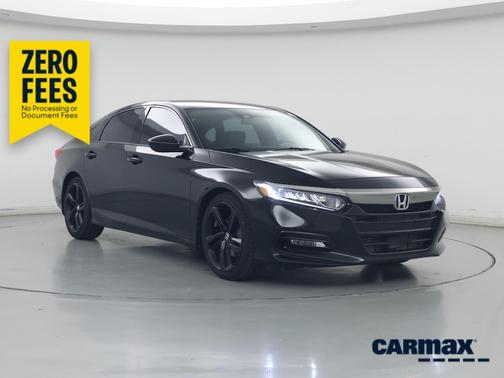 Black 2018 Honda Accord Sport