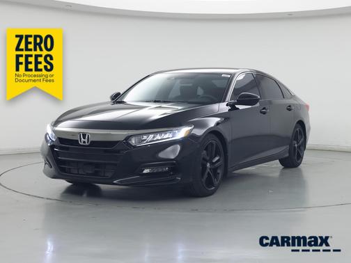 Black 2018 Honda Accord Sport