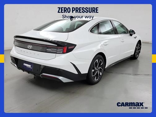 White 2024 Hyundai SONATA SEL