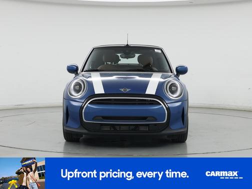 Blue 2022 MINI Convertible