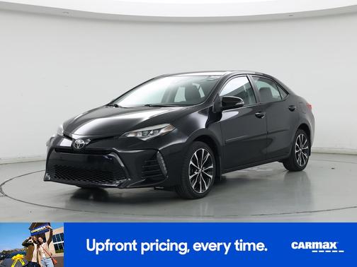 Black 2018 Toyota Corolla SE