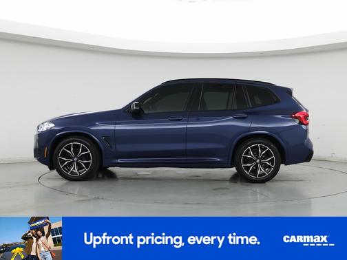 Blue 2022 BMW X3 M40I