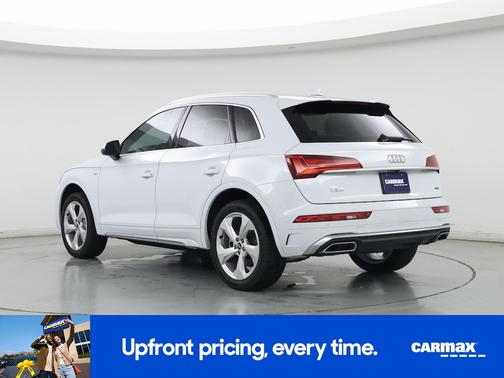 White 2022 Audi Q5 S-Line Premium Plus