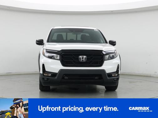 White 2022 Honda Ridgeline Black Edition
