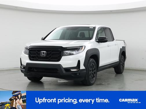 White 2022 Honda Ridgeline Black Edition