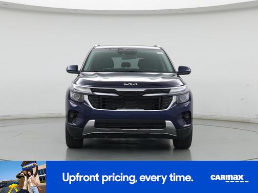 Blue 2025 Kia Seltos EX