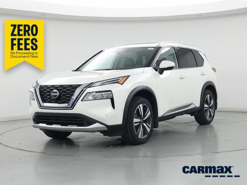 White 2023 Nissan Rogue Platinum