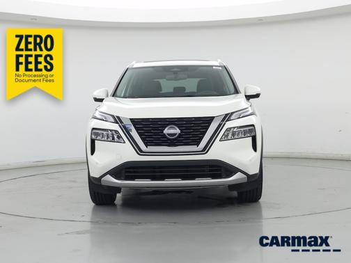 White 2023 Nissan Rogue Platinum