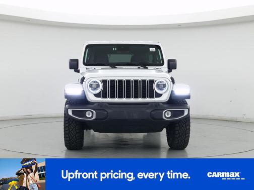 White 2025 Jeep Wrangler Sahara