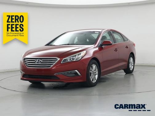 Red 2015 Hyundai SONATA SE