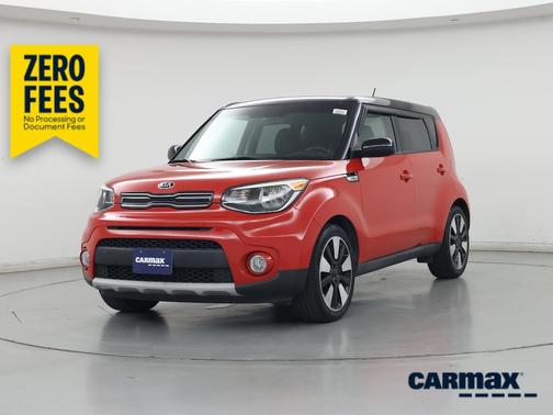 Red 2019 Kia Soul +