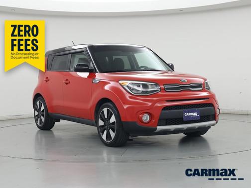 Red 2019 Kia Soul +