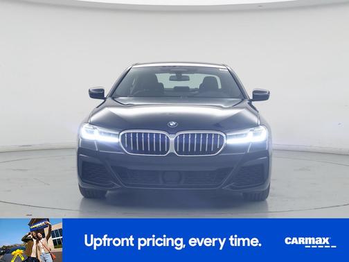 Black 2021 BMW 540 XI