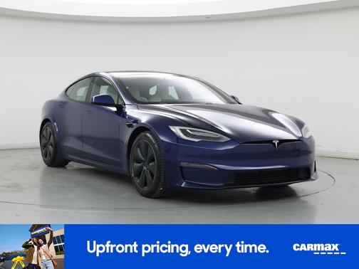 Blue 2021 Tesla Model S Long Range