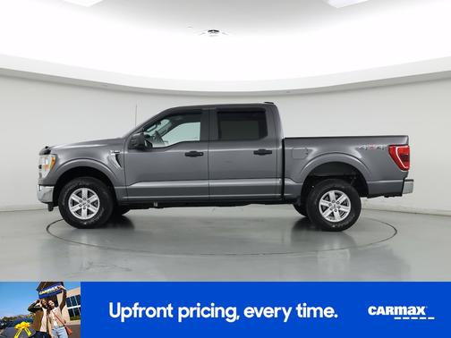 Gray 2021 Ford F-150 XLT