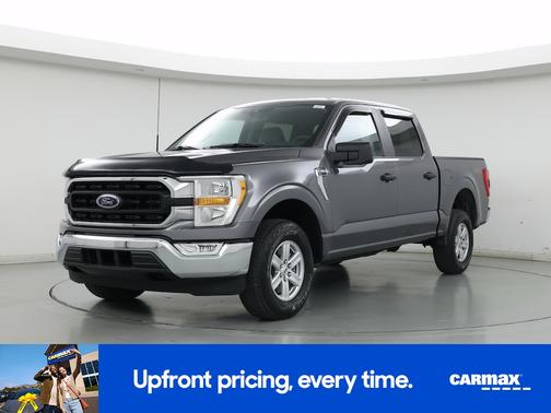 Gray 2021 Ford F-150 XLT