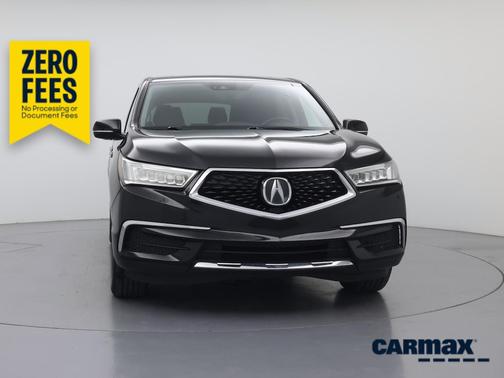 Black 2018 Acura MDX