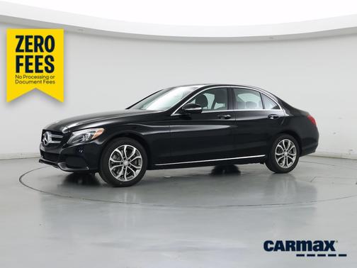 Black 2015 Mercedes-Benz C-Class