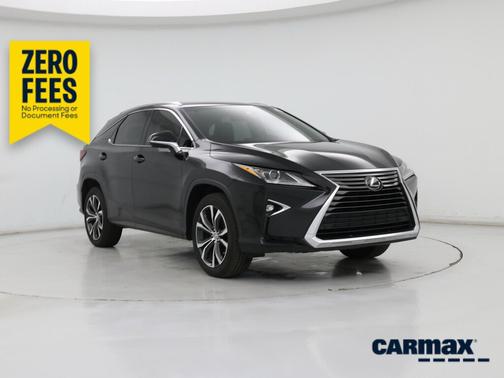 Black 2017 Lexus RX 350