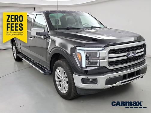Black 2025 Ford F-150 Lariat