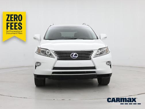 White 2015 Lexus RX 450h