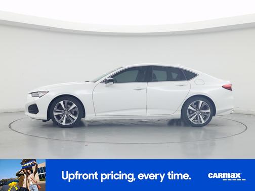White 2021 Acura TLX SH-AWD Advance
