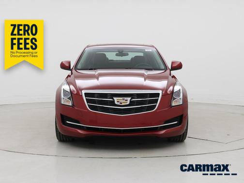 Red 2017 Cadillac ATS