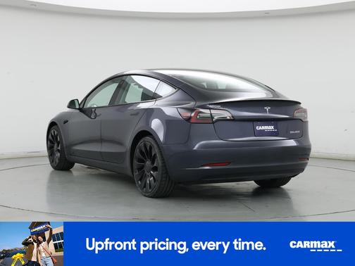 Gray 2023 Tesla Model 3 Performance
