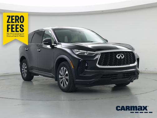 Black 2023 INFINITI QX60 Pure