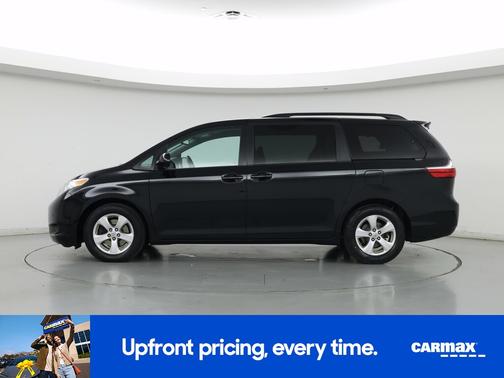 Black 2015 Toyota Sienna LE