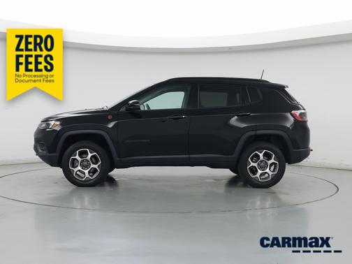 Black 2022 Jeep Compass Trailhawk