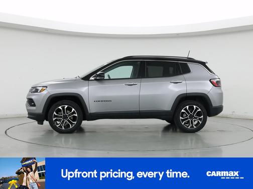 Silver 2022 Jeep Compass Limited