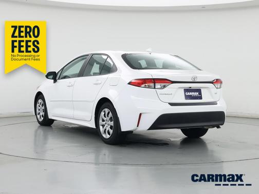 White 2024 Toyota Corolla LE