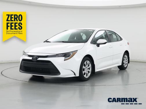 White 2024 Toyota Corolla LE