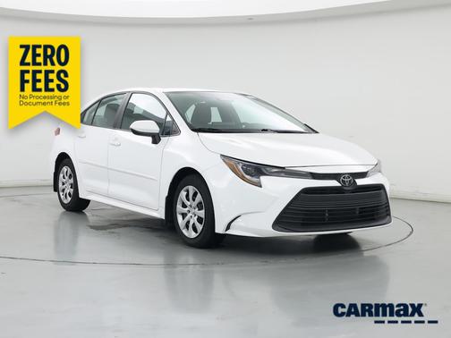 White 2024 Toyota Corolla LE