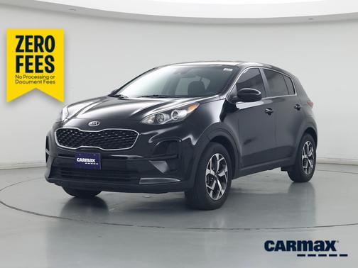 Black 2022 Kia Sportage LX