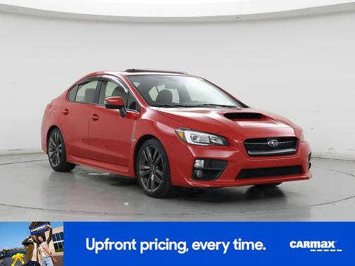 Red 2016 Subaru WRX Limited