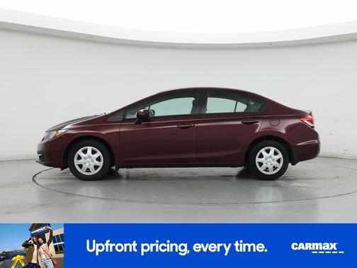 Burgundy 2015 Honda Civic LX