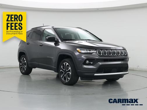 Gray 2022 Jeep Compass Limited